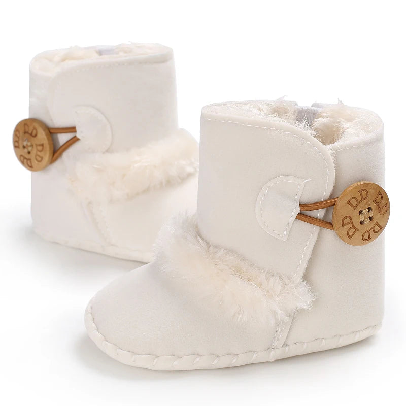 Cozy Baby Winter Boots Fluffy First Walkers