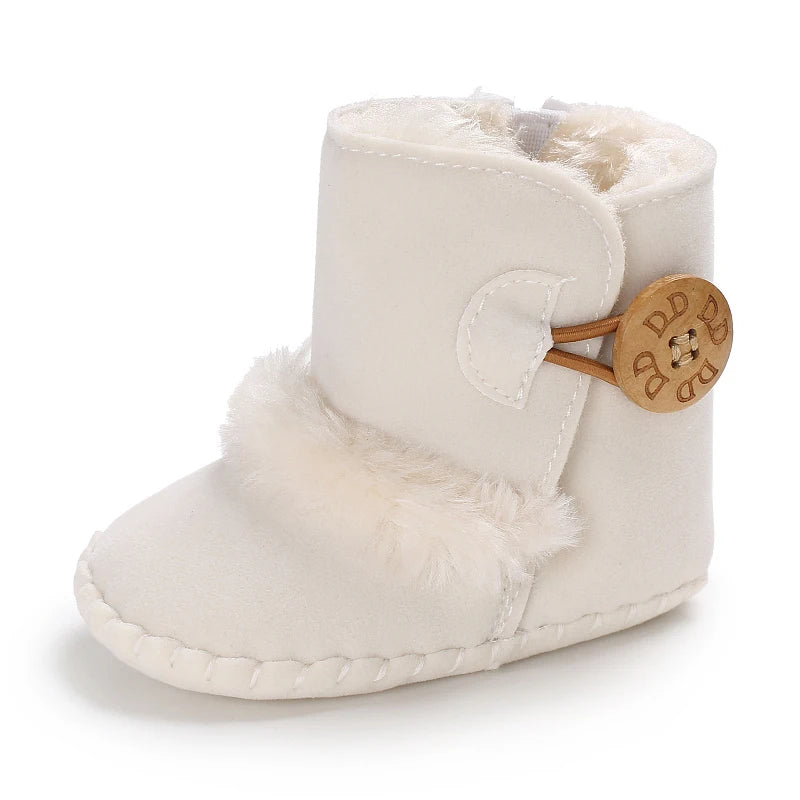 Cozy Baby Winter Boots Fluffy First Walkers