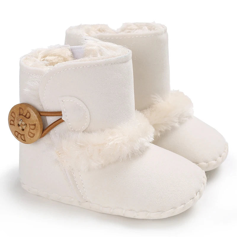 Cozy Baby Winter Boots Fluffy First Walkers