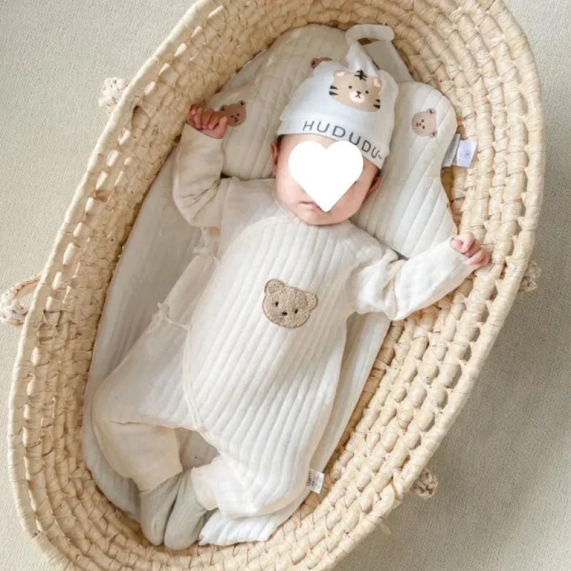 Baby Winter long sleeve jumpsuit Thelittlebearcub