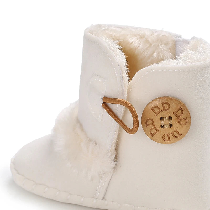 Cozy Baby Winter Boots Fluffy First Walkers