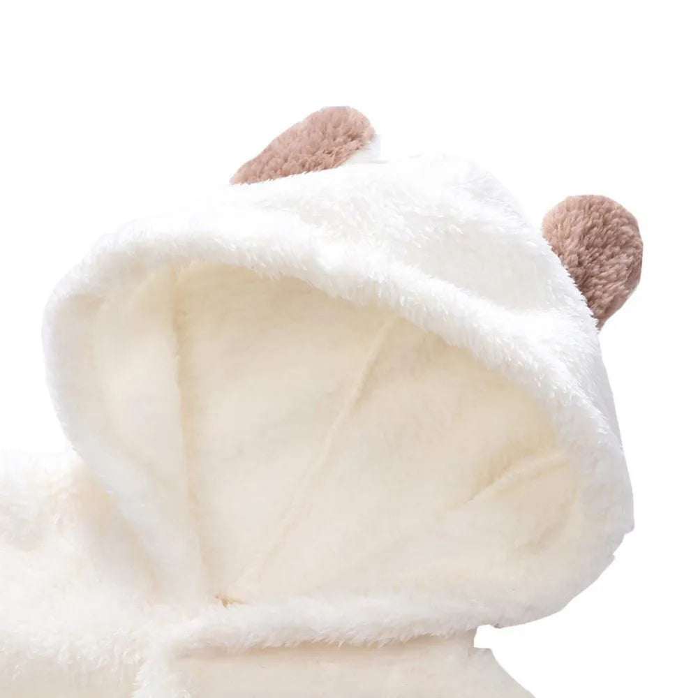 CuddleCub Baby Winter Jumpsuit Paw Protection