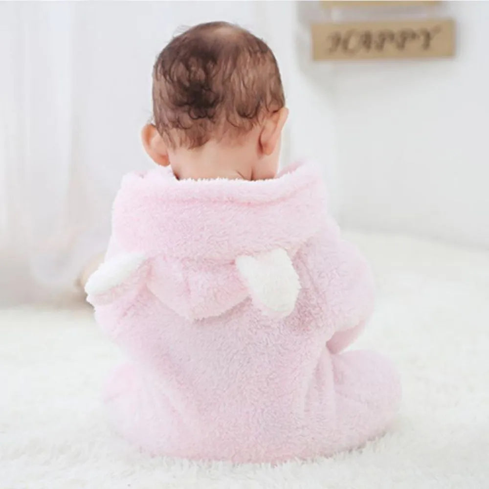 CuddleCub Baby Winter Jumpsuit Paw Protection